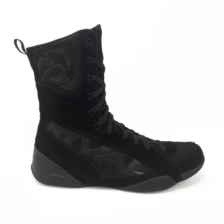 RIVAL RSX-GUERRERO 03 HIGH-TOP BOXING SHOES - Black