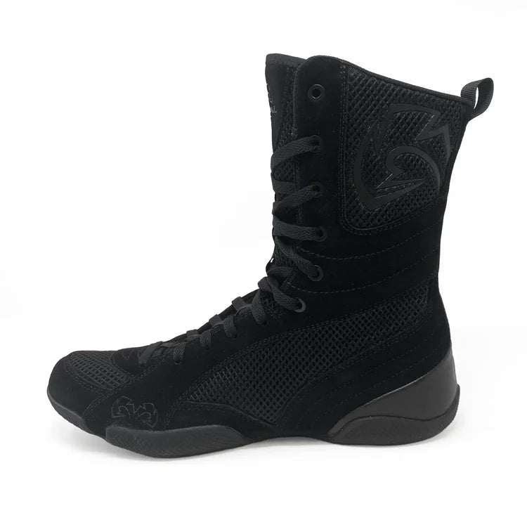 RIVAL RSX-GUERRERO 03 HIGH-TOP BOXING SHOES - Black