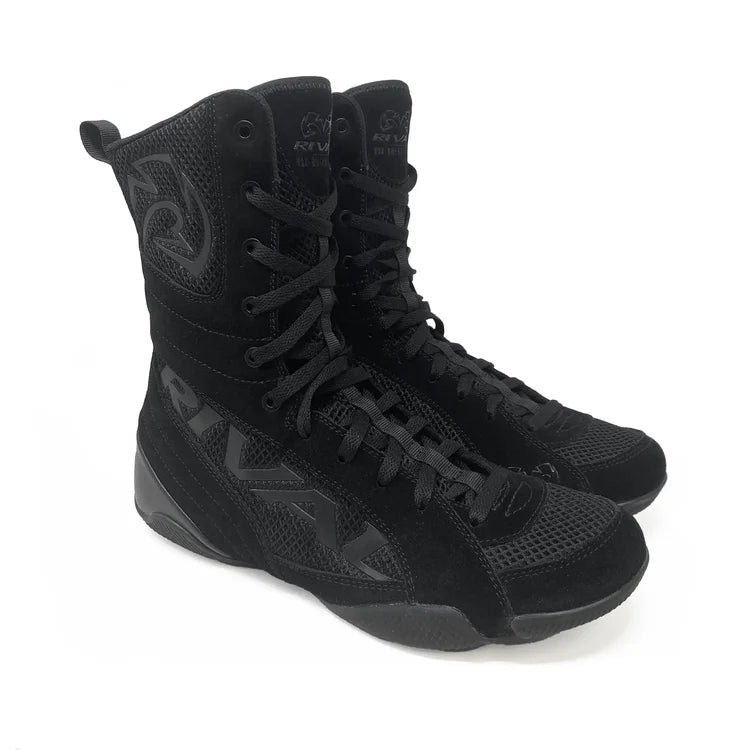 RIVAL RSX-GUERRERO 03 HIGH-TOP BOXING SHOES - Black