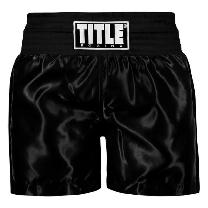 Title Traditional Boxing Shorts