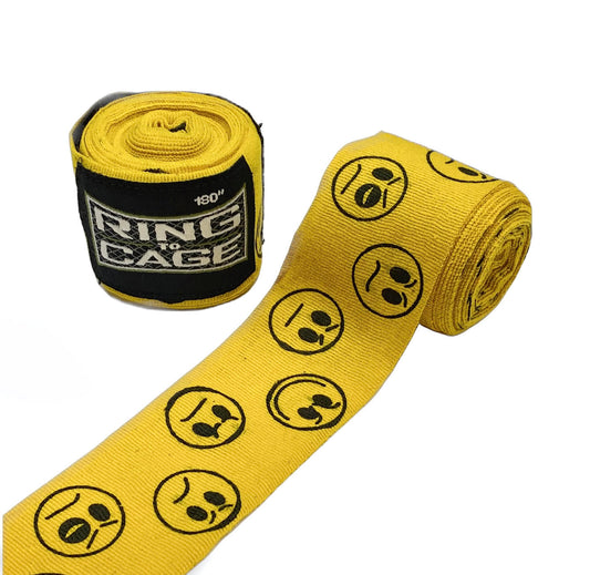 RING TO CAGE HAND WRAPS - Smileys