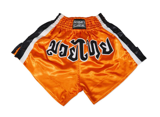 RING TO CAGE THAI SHORTS - Orange