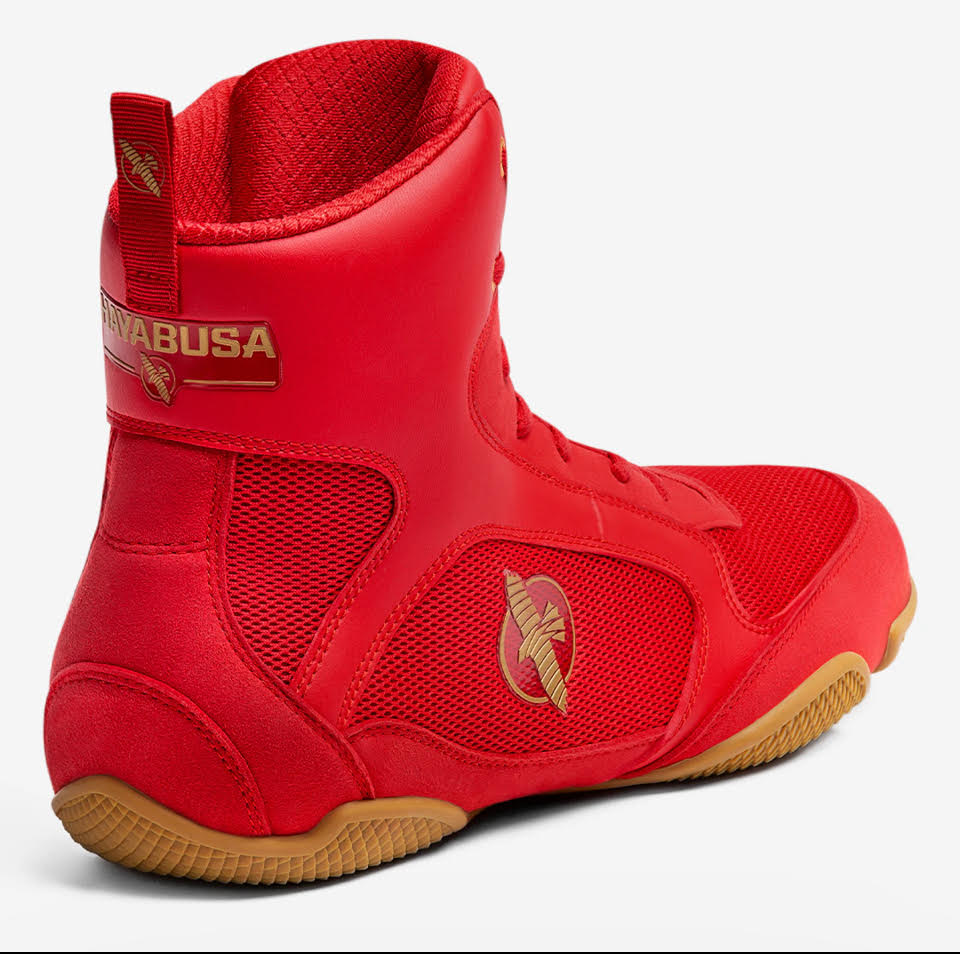 HAYABUSA PRO BOXING SHOES - Red